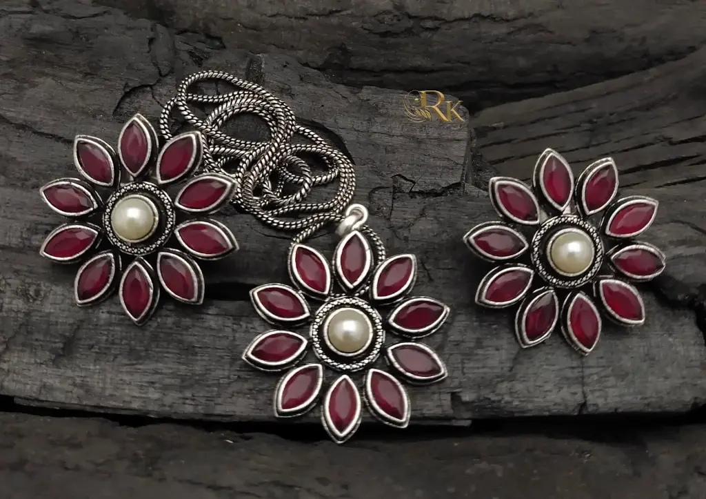 Phool German Silver Set