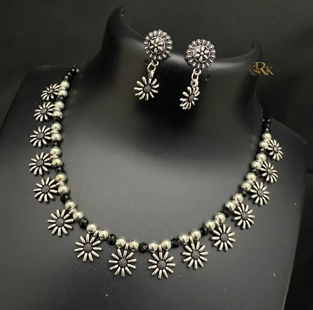 Daily wear German silver set