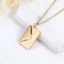 Love Letter Envelope Anti tarnish Necklace