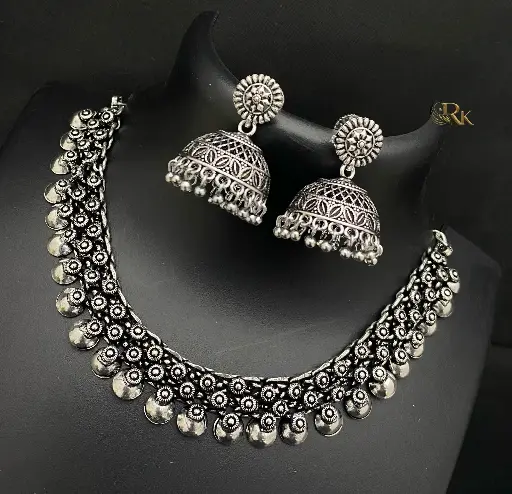 Polka German silver set