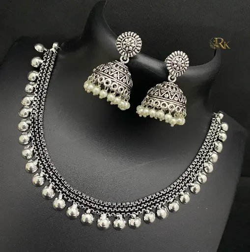 Shiya round German silver set